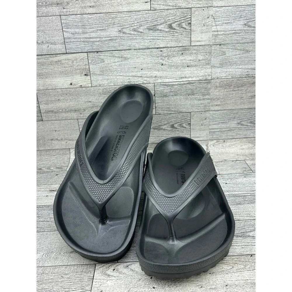Birkenstock Honolulu EVA Black Thong Sandals Mens 9 Womens 11 EU 42 Waterproof‎